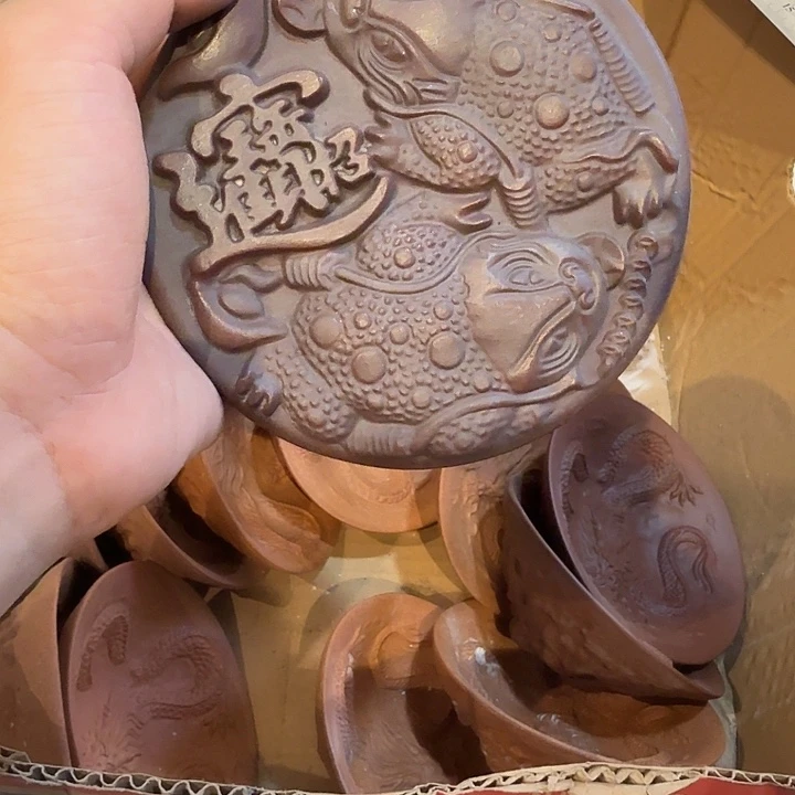 紫砂茶宠雕塑瑕疵茶宠