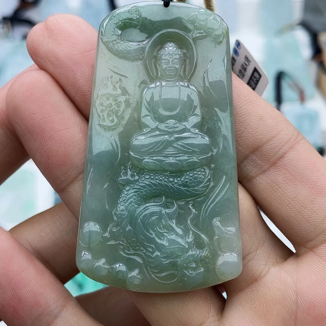 颈饰未镶嵌翡翠凡**缘翡翠