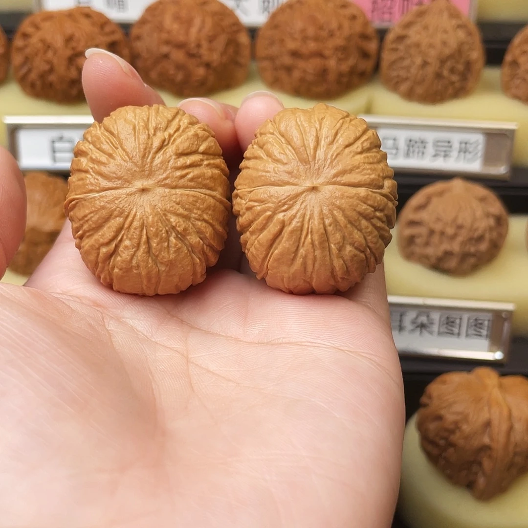 吊坠文玩核桃猴头元宝37尺