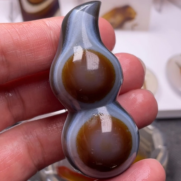 玛瑙/玉髓未镶嵌吊坠(不含链)