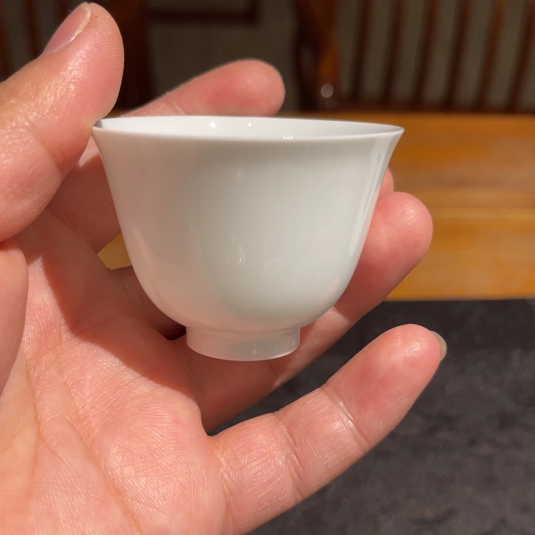 无底款全手工薄胎品杯 精品