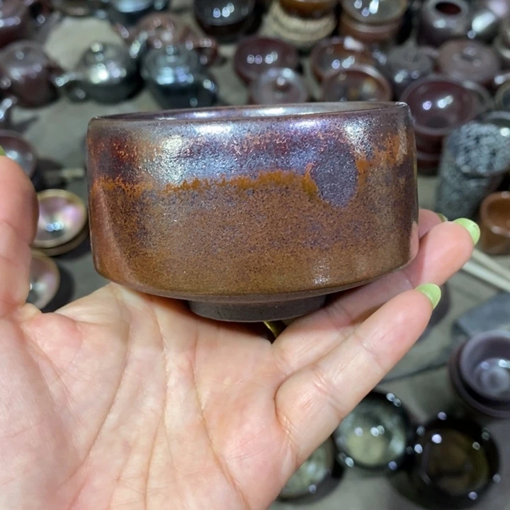 茶盏建阳建盏全品竹节