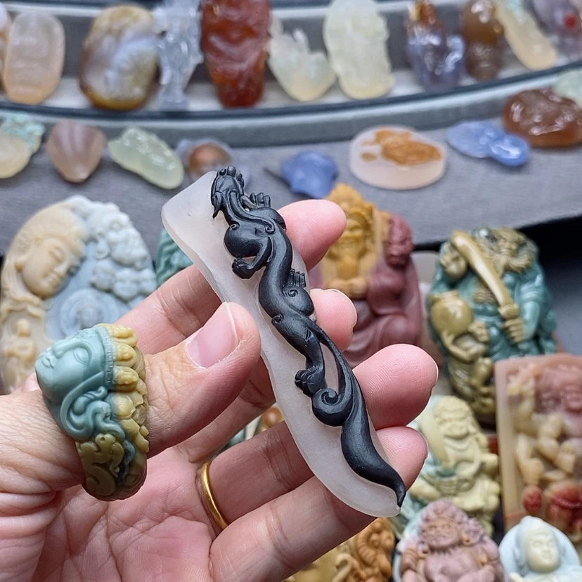 【闪购商品】未镶嵌吊坠定制玛瑙