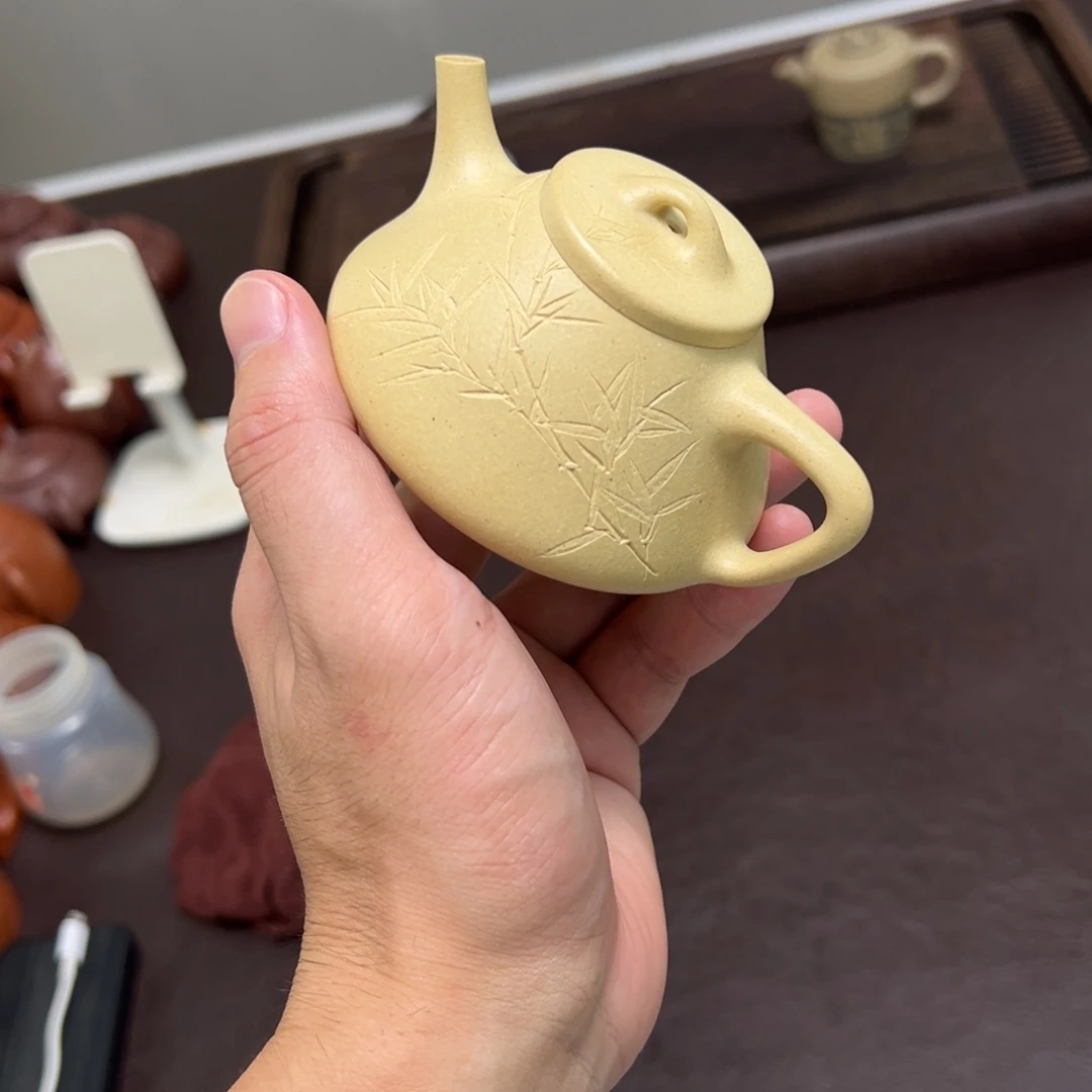 茶壶紫砂宜兴紫砂壶的制作微瑕