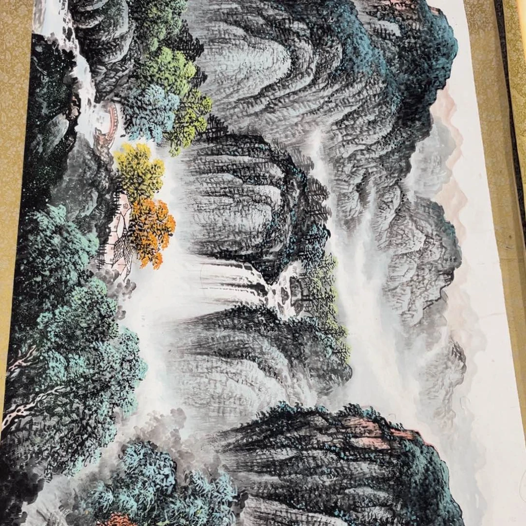 国画老师手绘带运险w