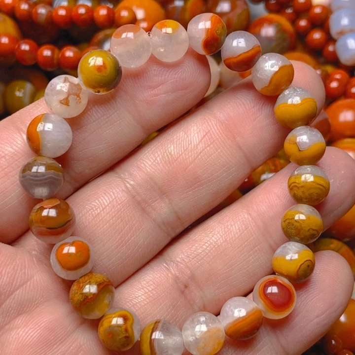 玛瑙/玉髓未镶嵌手串