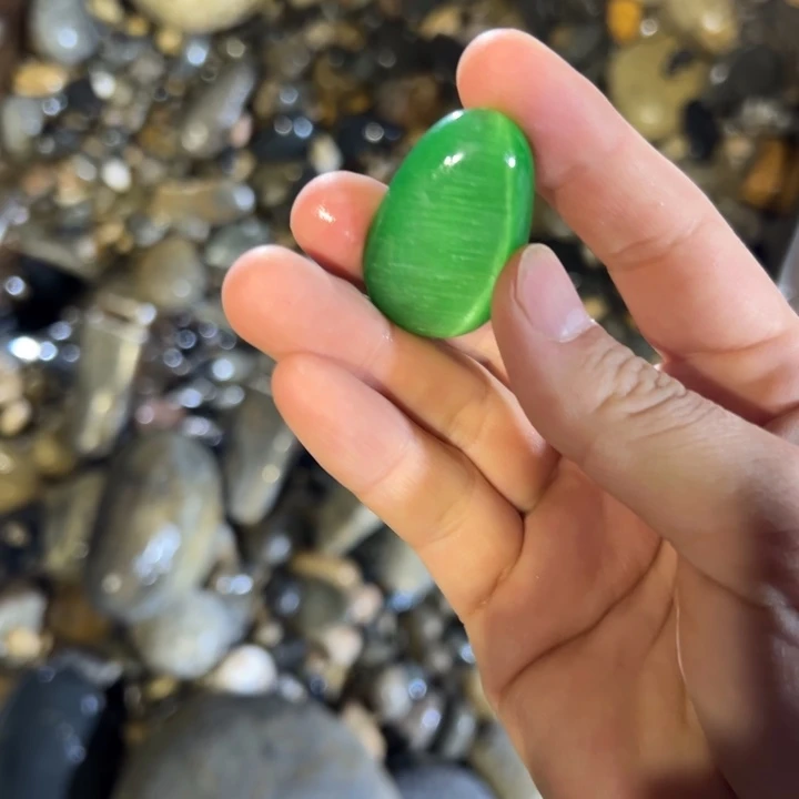 石英岩玉未镶嵌车挂