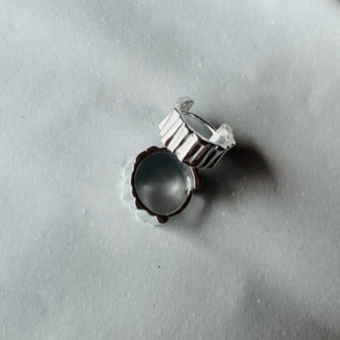 925银银制品 925纯银时尚耳圈