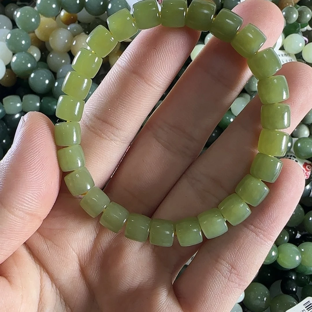 和田玉手链未镶嵌257