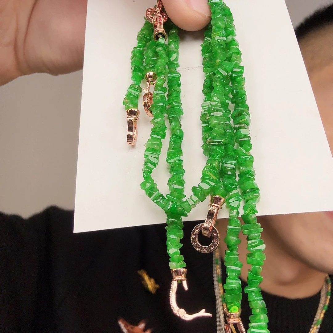 翡翠未镶嵌颈饰多样性发货只发一件