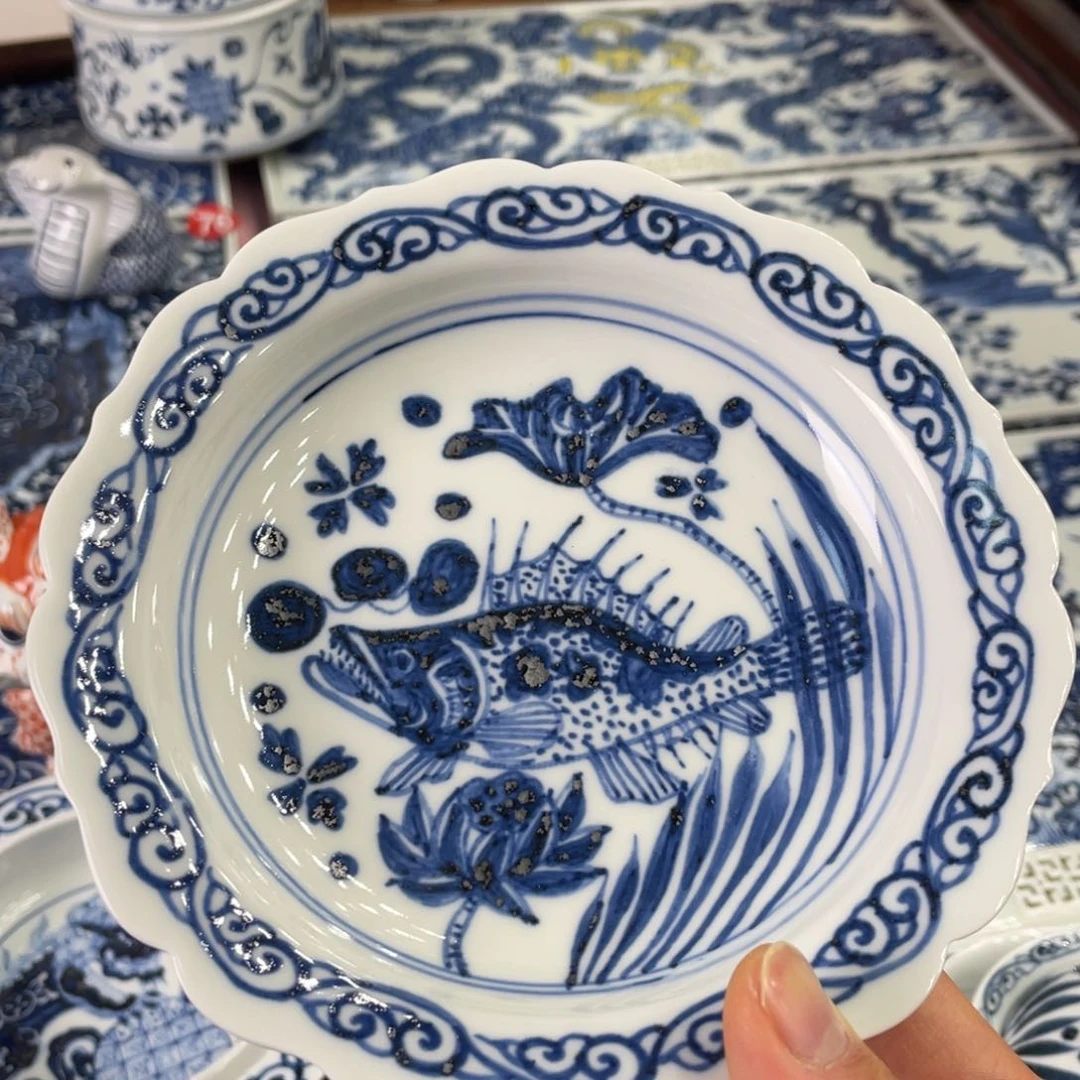 景德镇陶瓷手工手绘