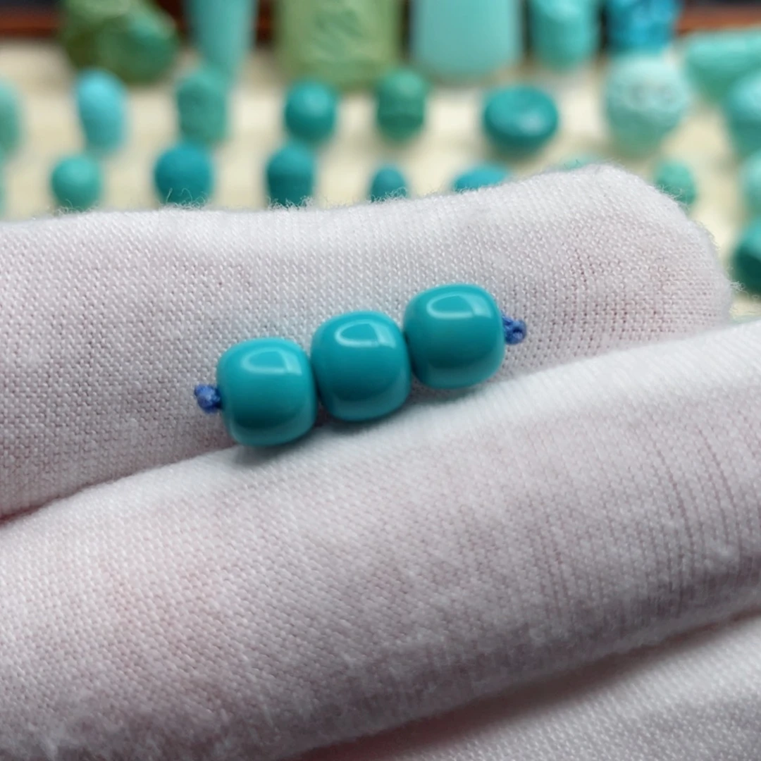 未镶嵌绿松石珠宝奇石