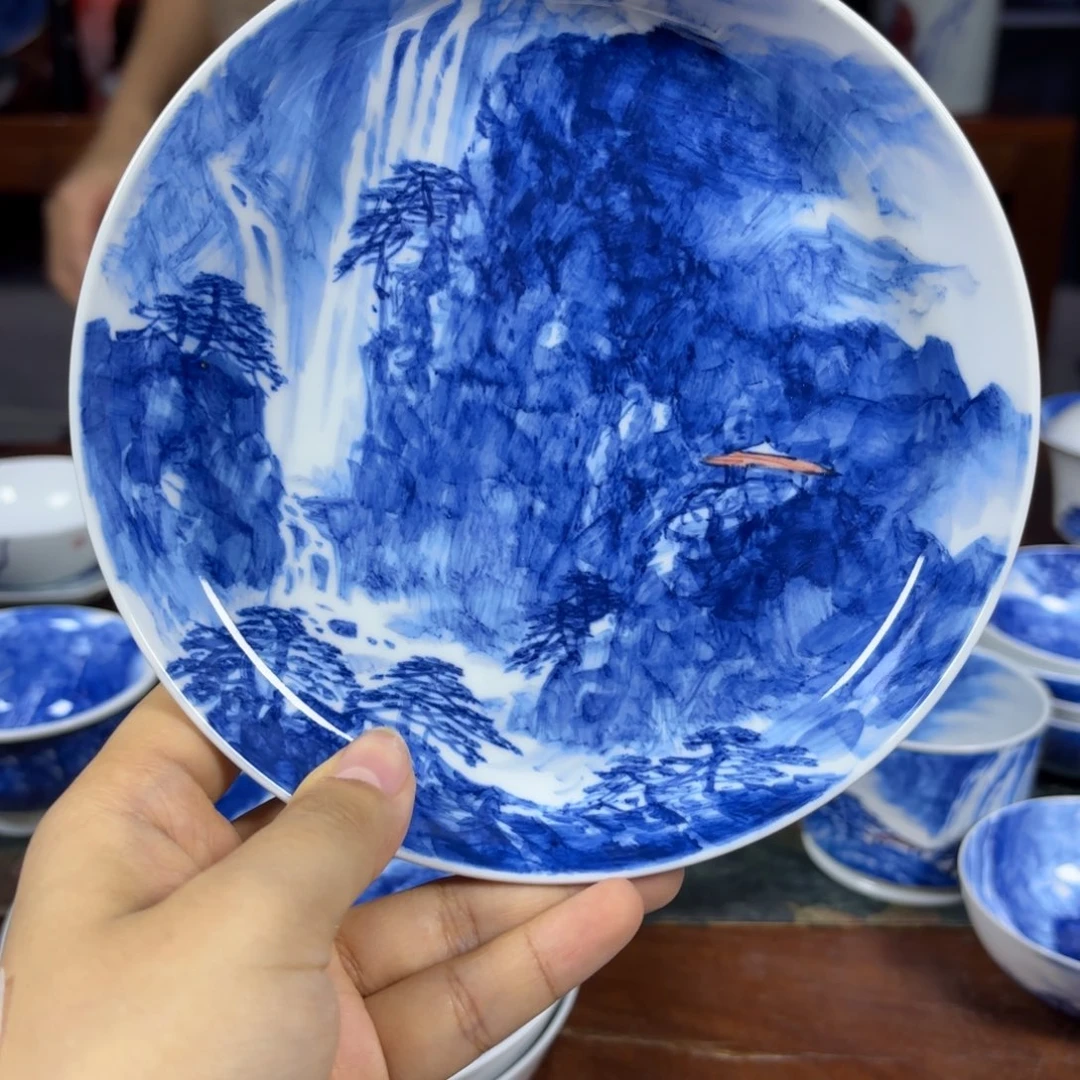 3***码国一王老师手绘山水