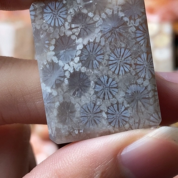 粗***爱硅化玉未镶嵌吊坠