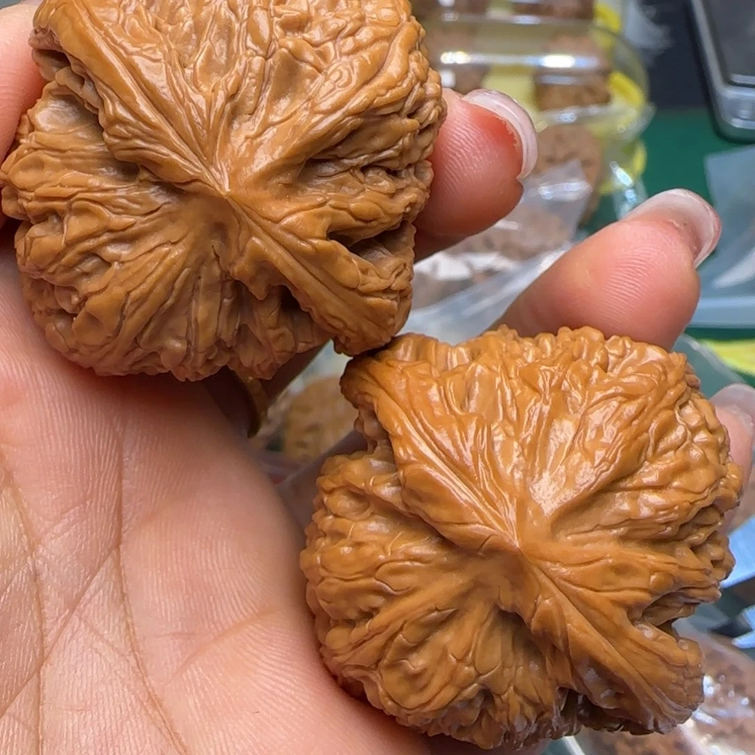 吊坠文玩核桃44福寿山