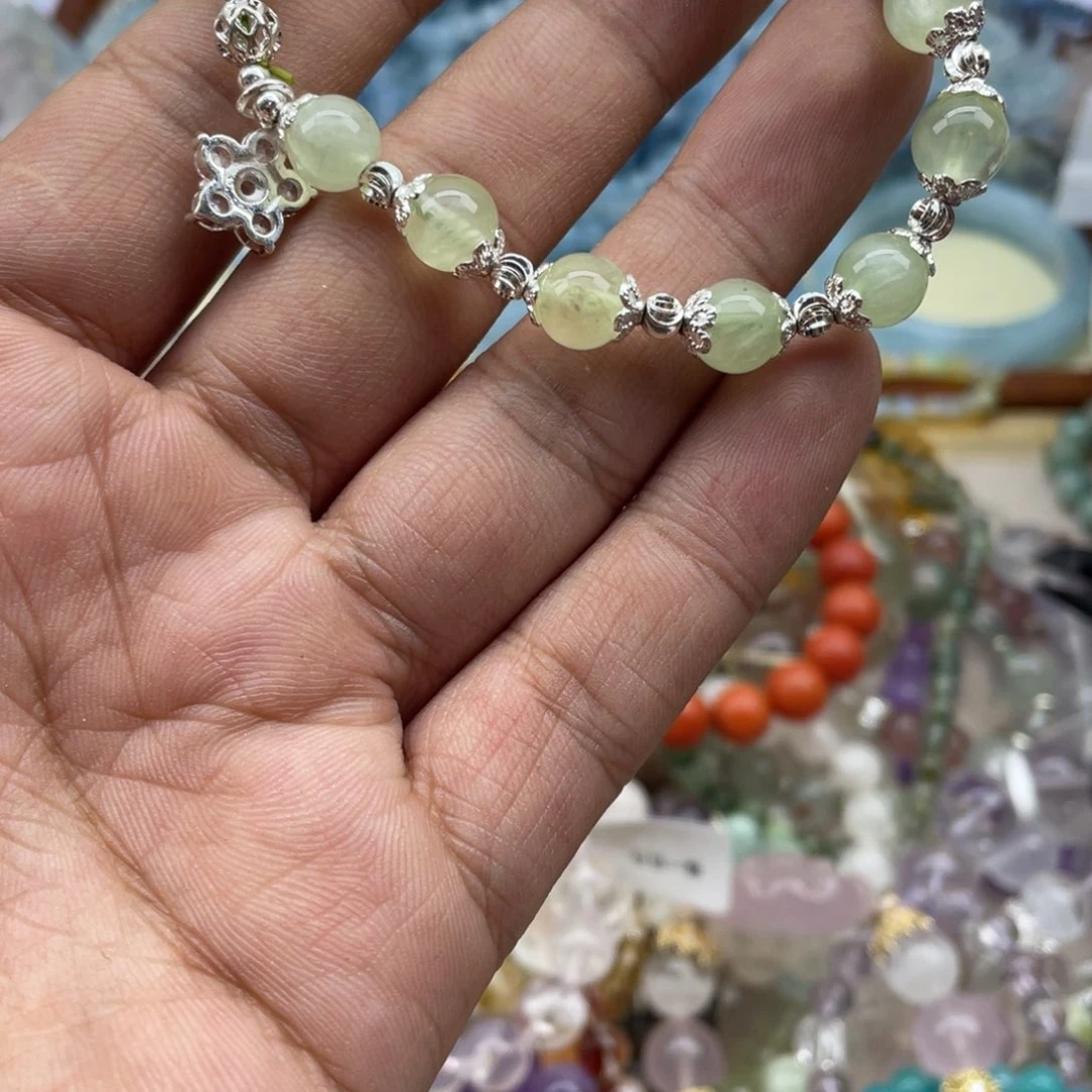 银S925镶嵌手链紫晶