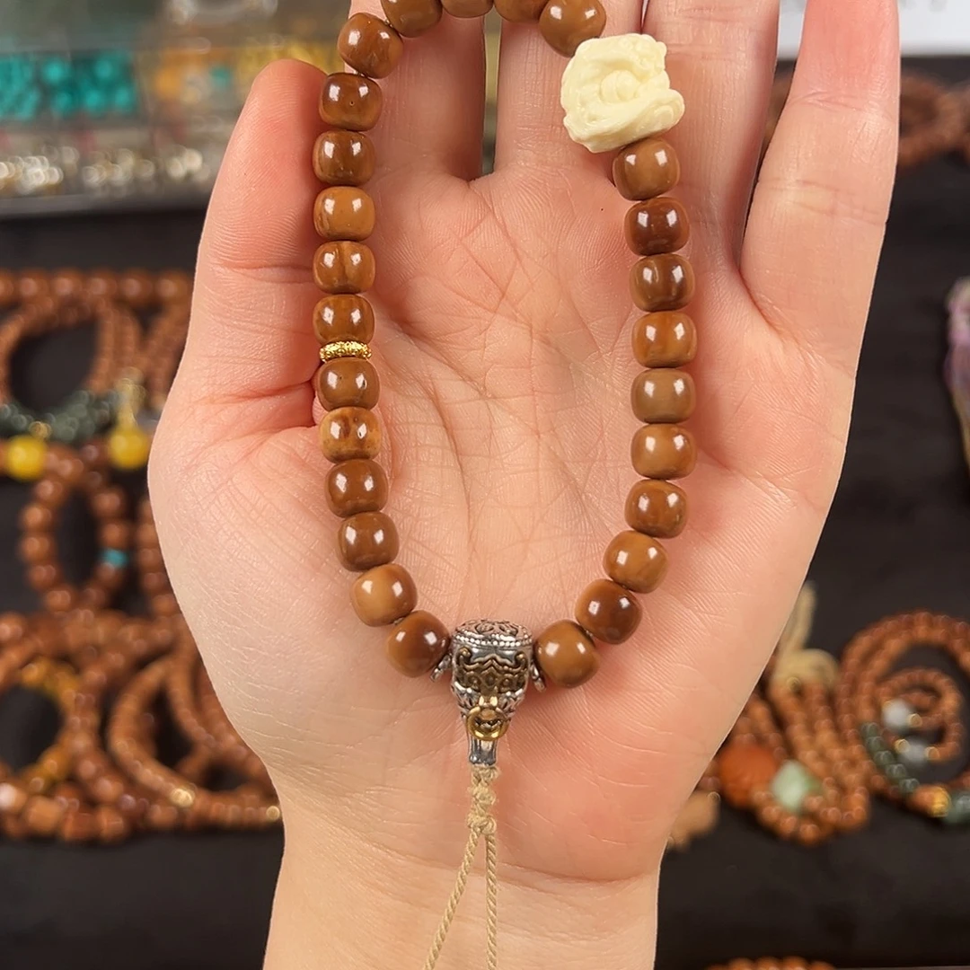 手串库克手持老型珠7*8精挑款少棕眼少棕线