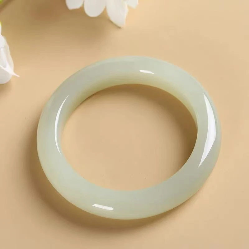 天然玉石蜂蜜水手镯微色差（不接受备注）