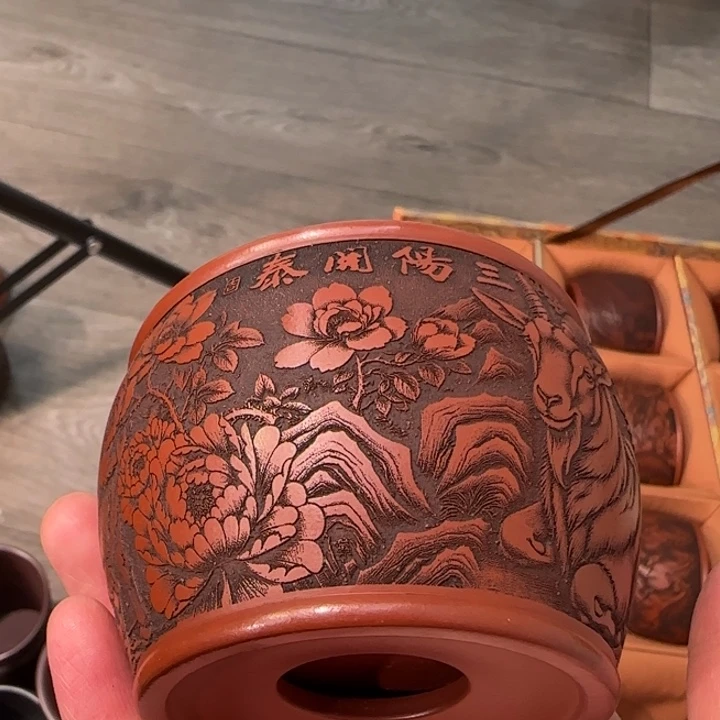 茶杯紫砂全手工紫砂