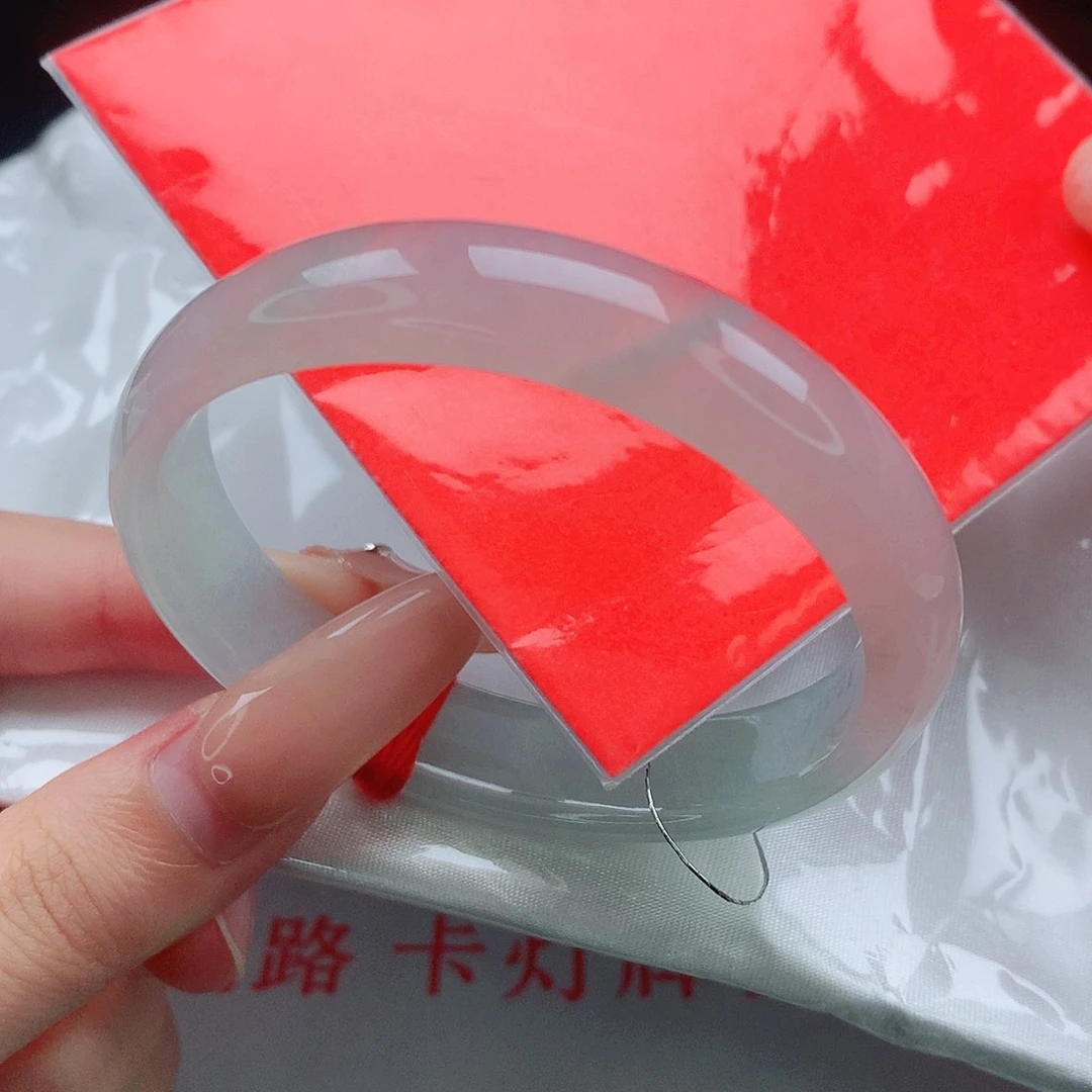 翡翠手镯未镶嵌54贵妃