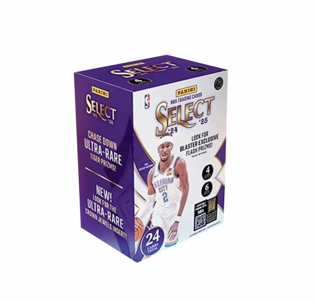 24-25篮球 帕尼尼 select 手雷 panini 球星卡（默认代拆）盲盒