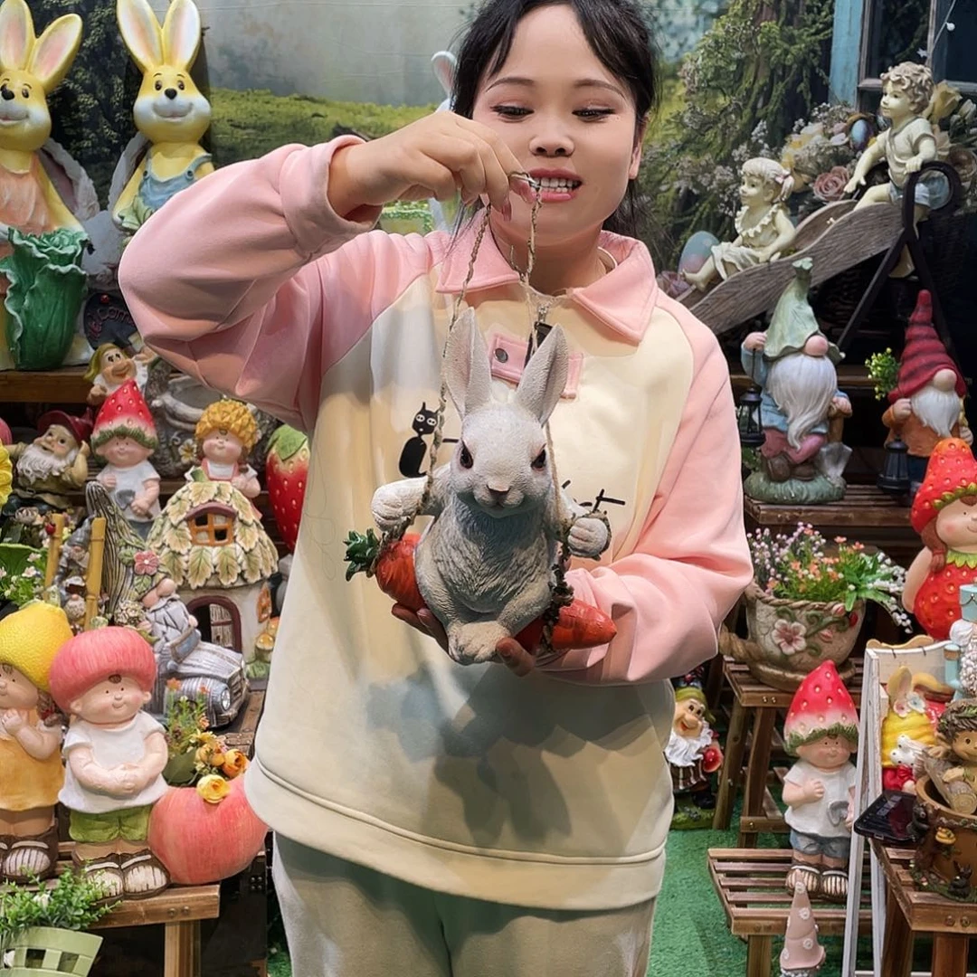 摆件花园摆件红红火火