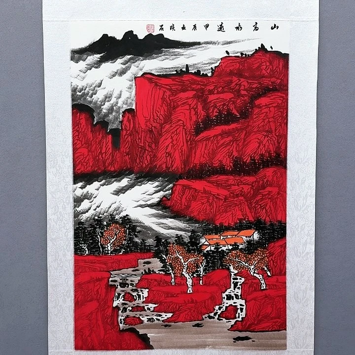 国画书法作品多次参加
