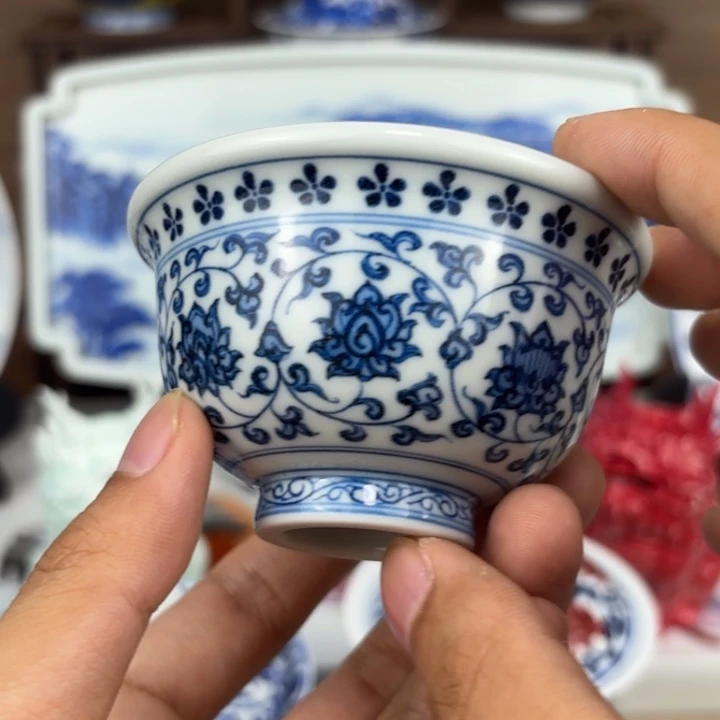 M***J景德镇手工手绘陶瓷