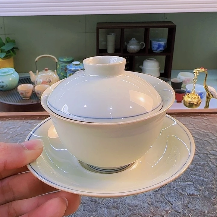 茶具套装旅行茶具青花瓷器茶叶罐个人杯主人杯