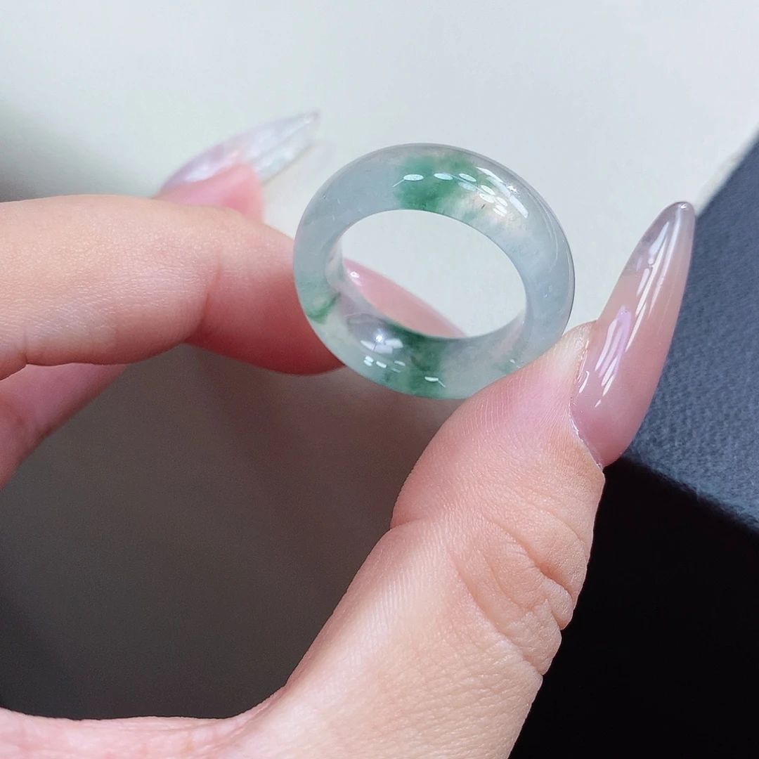 未镶嵌戒圈翡翠14号