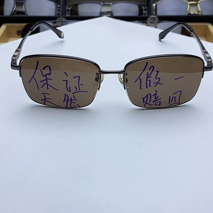 水晶天然水晶眼镜未镶嵌金**勇