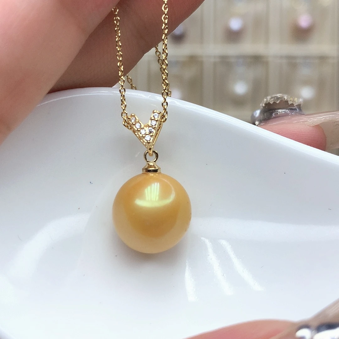 淡水珍珠合金颈饰