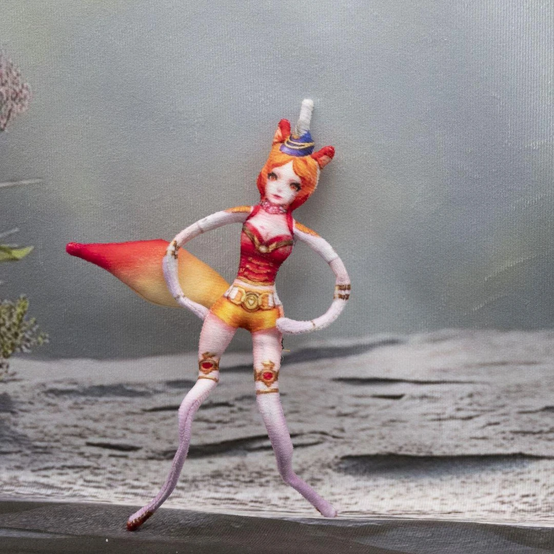 抽象老鼠干王者无白边手脚有铁丝骨架活动凹造型毛绒公仔动漫玩偶