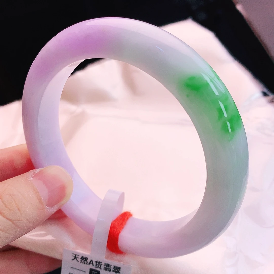 未镶嵌手镯翡翠60圈