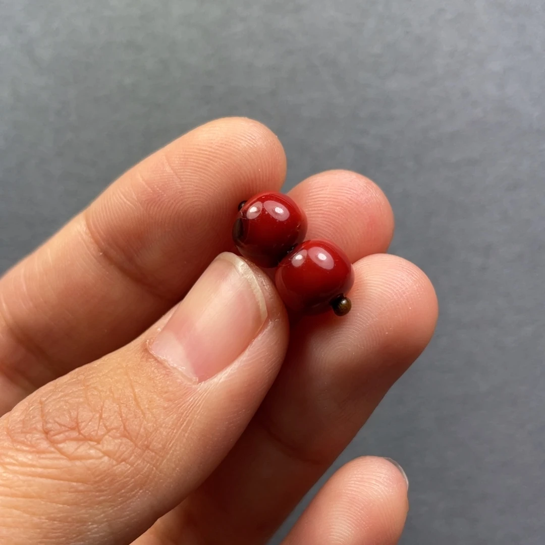 南红玛瑙未镶嵌配饰7.8mm