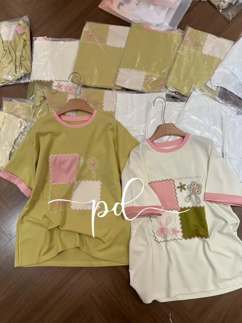 【MC】2025夏季新款小众设计短袖上衣（11170）NO退NO换