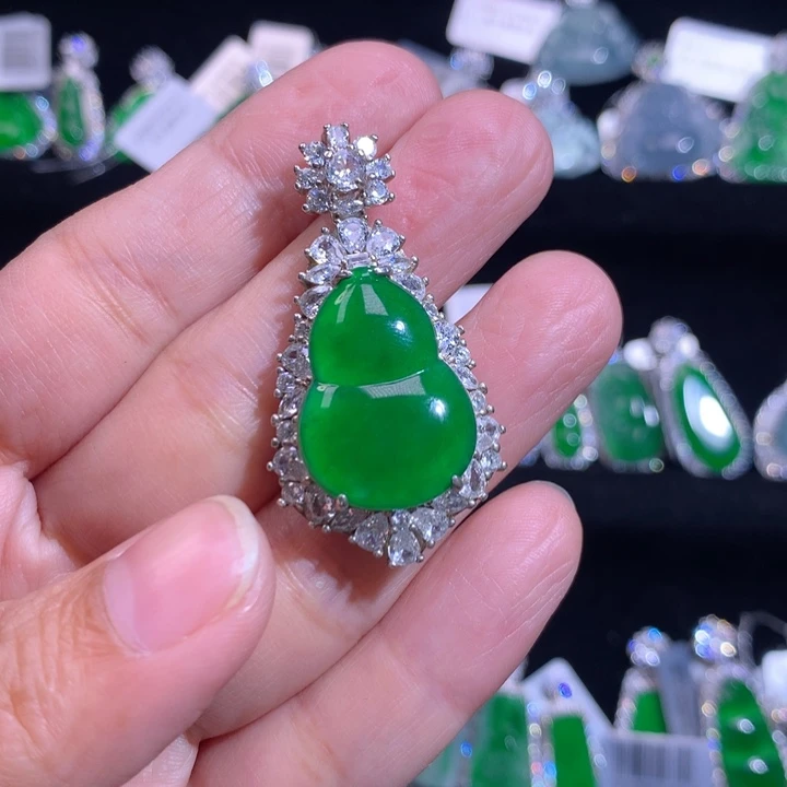 【闪购商品】银S925镶嵌戒指翡翠