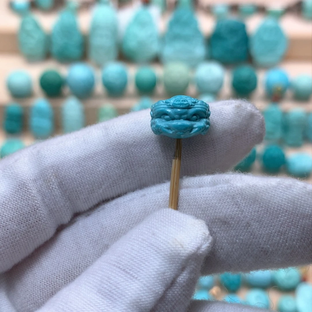 绿松石珠宝奇石未镶嵌