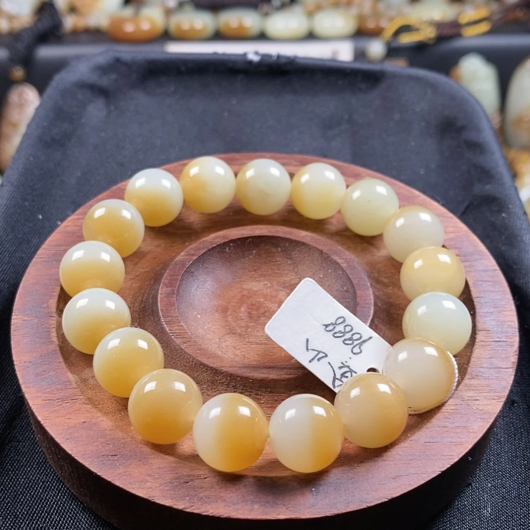 【闪购商品】和田玉（糖玉）手链未镶嵌