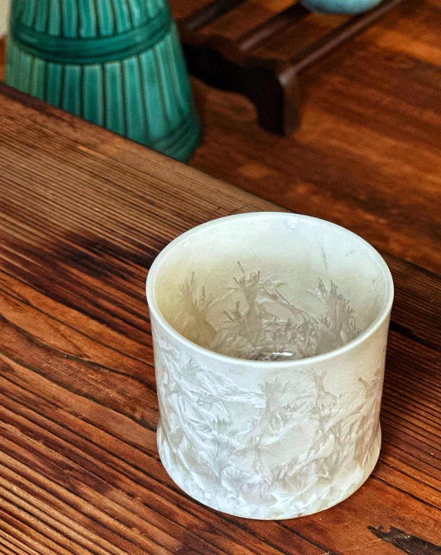 Sanmu三木 素雪凝香杯 直筒杯 主人杯 窑变冰晶 #1