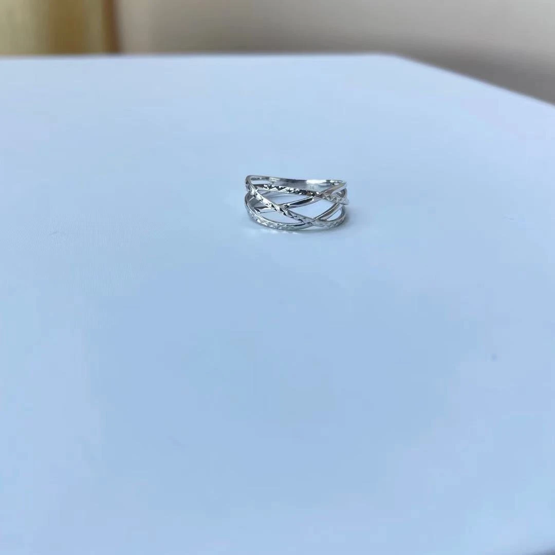 PT950 铂金戒指 圈口14号 简约时尚 S 19022