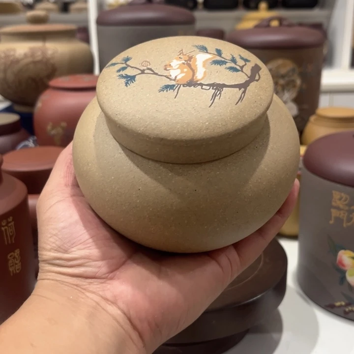紫砂茶叶罐紫砂茶叶罐