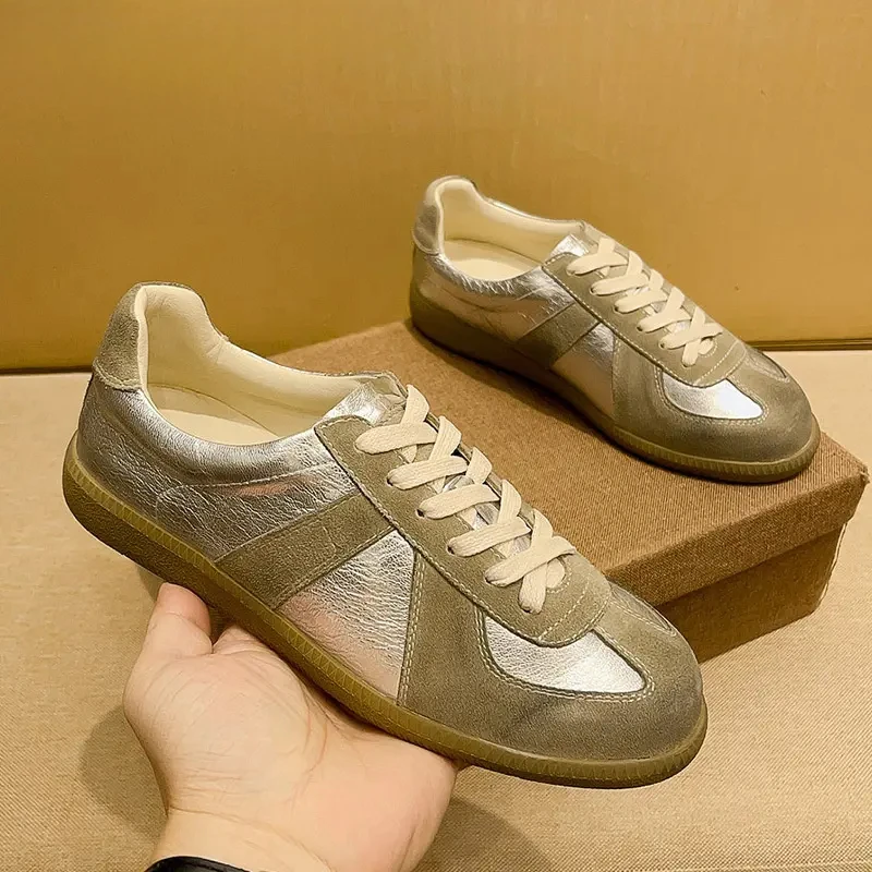 Louis Fordea/路易弗狄男士板鞋子男款厚底鞋轻奢鞋德训鞋男潮鞋