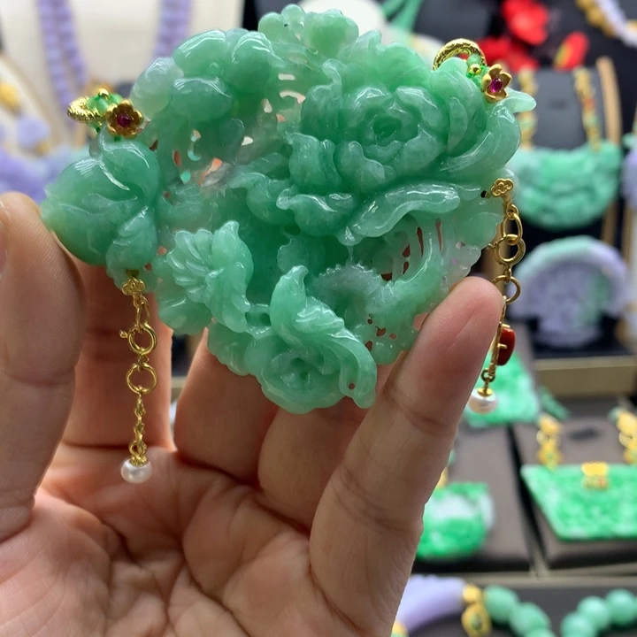 翡翠吊坠(不含链)未镶嵌