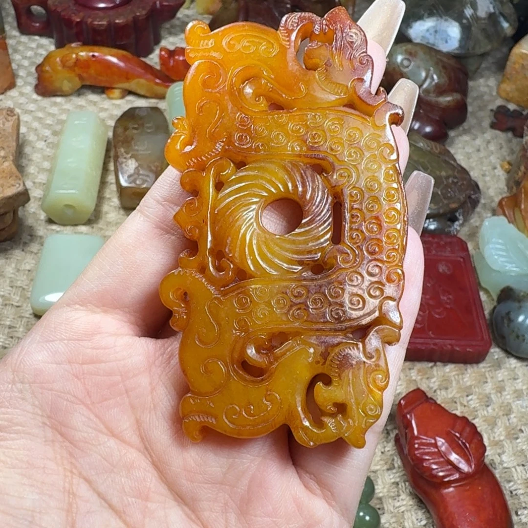 吊坠白玉菩提挂件