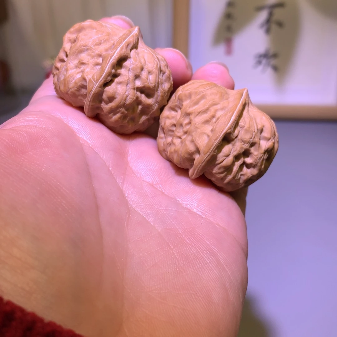 文玩核桃吊坠门头沟元宝36尺