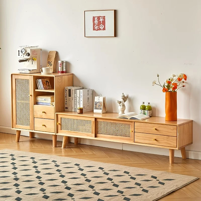 【外贸尾单】实木电视柜客厅简约现代小户型