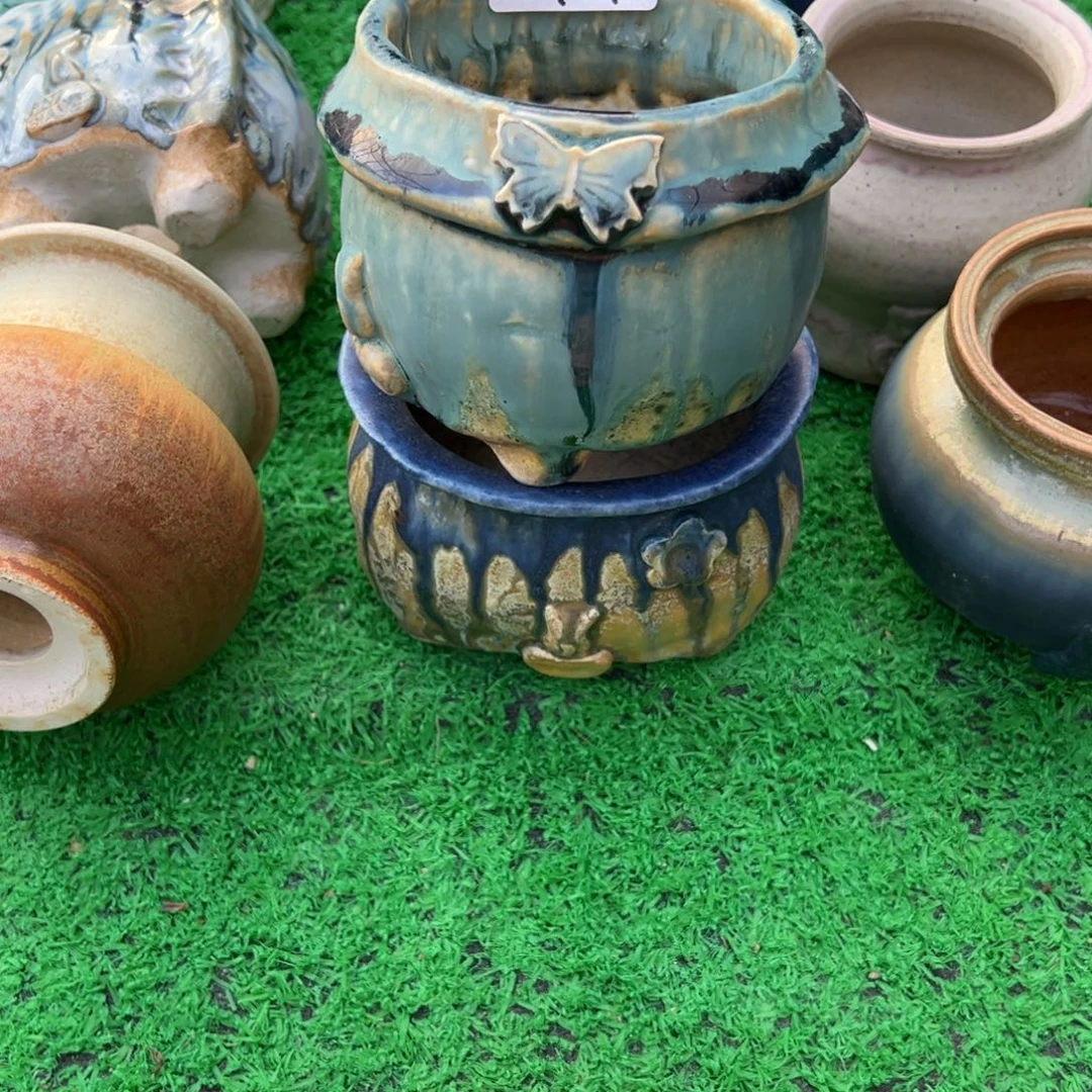 嘎***儿19-4花盆2个小鹿园艺