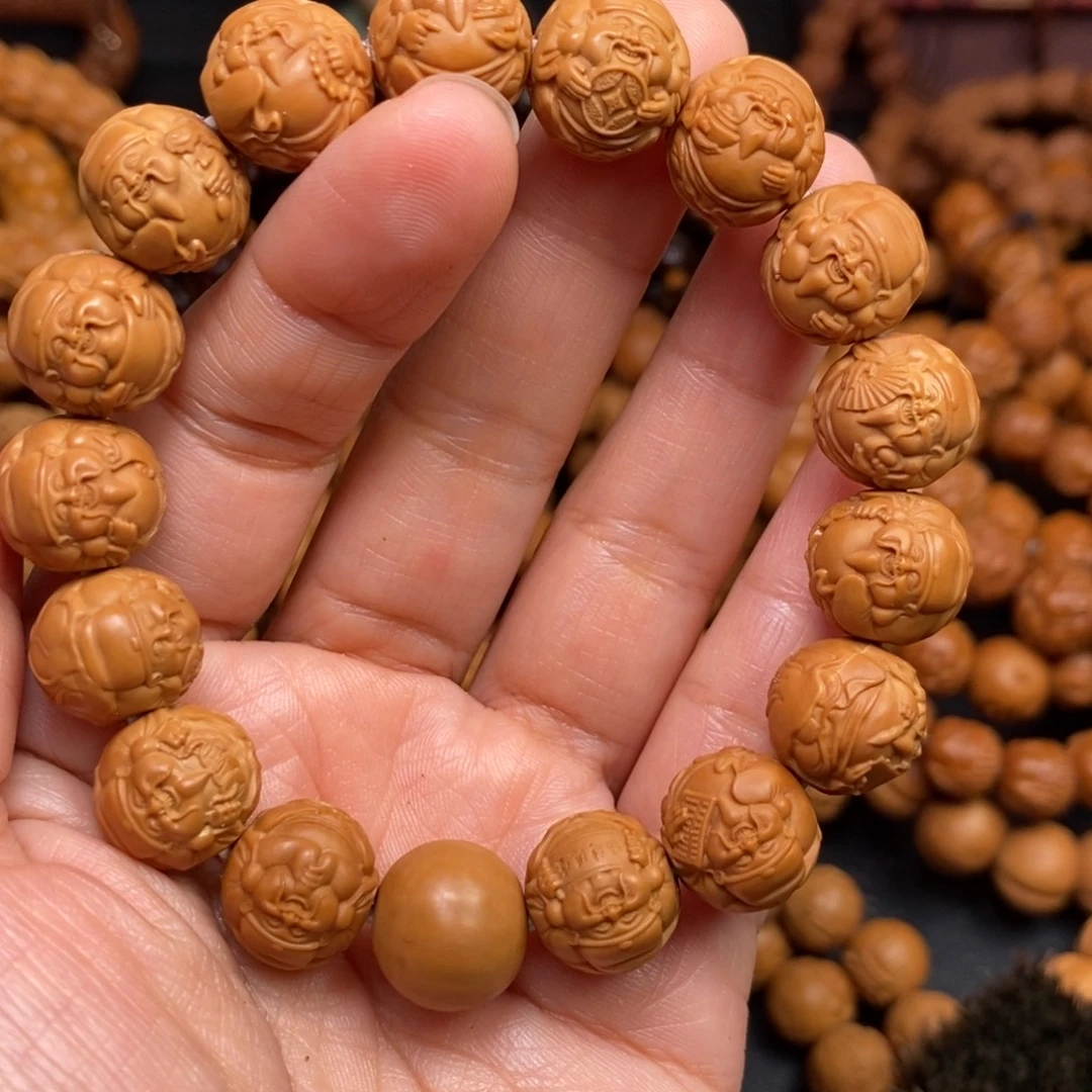 菩提籽类橄榄核桃手串手链项链