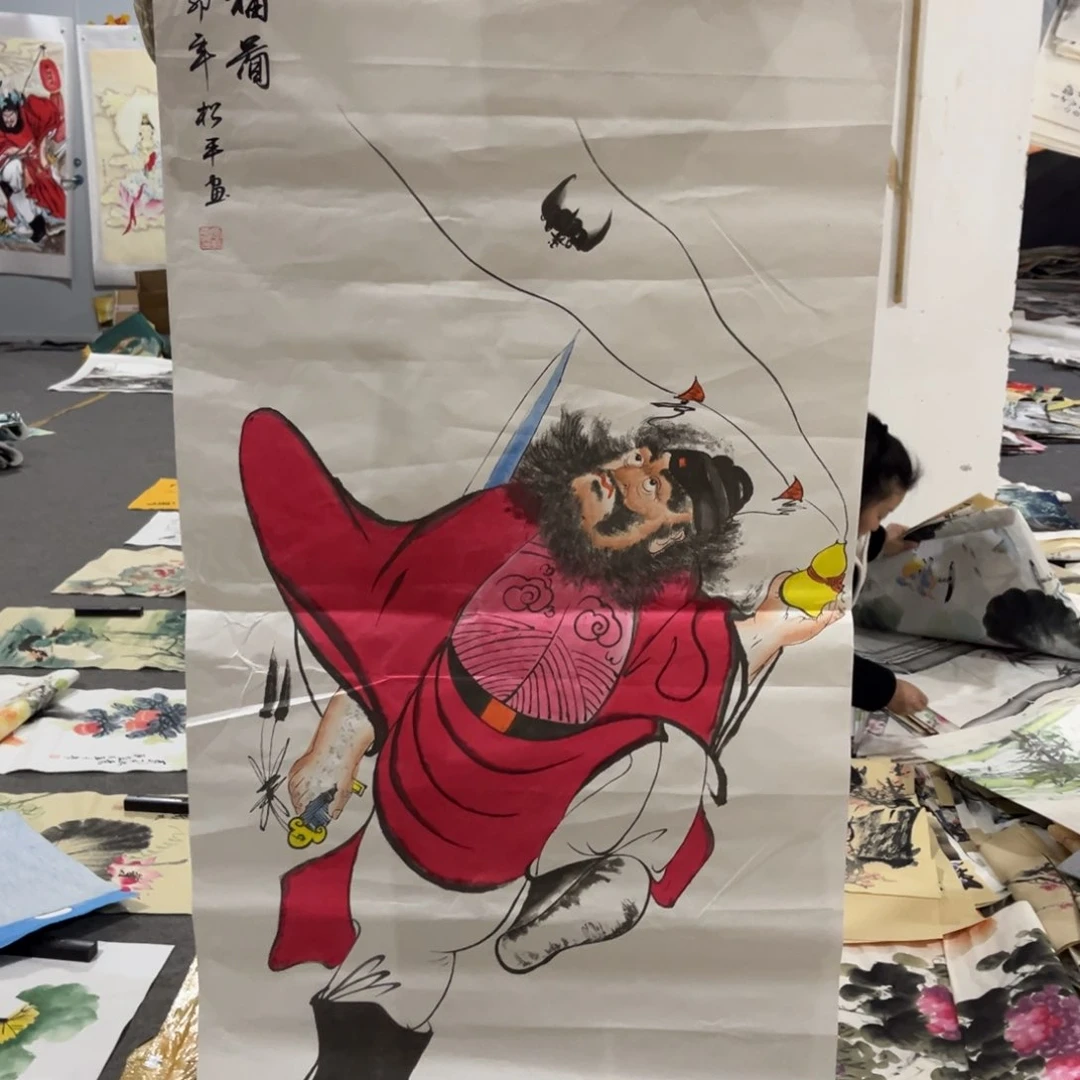 国画书法作品多次绘画作品